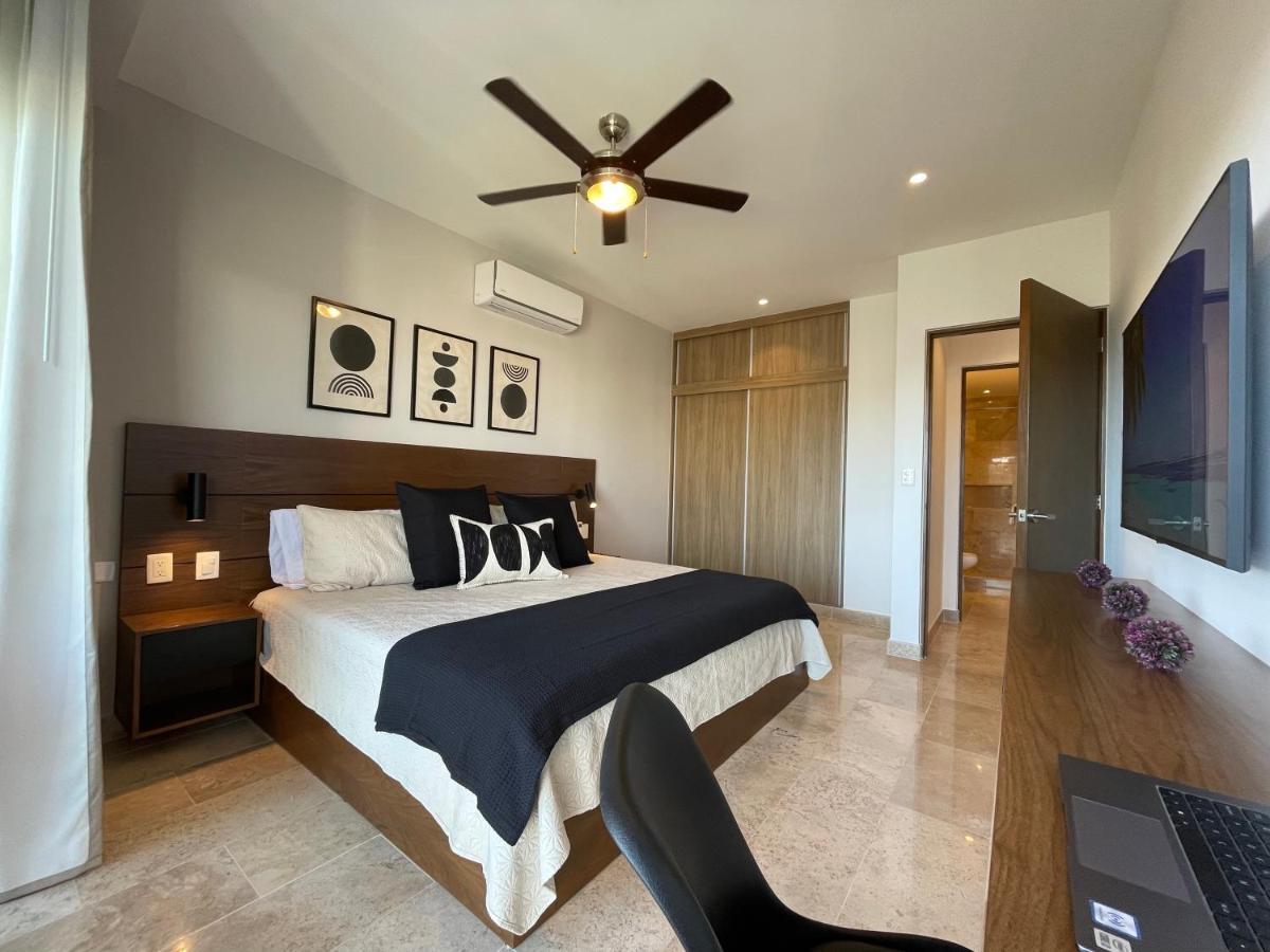 New & Equipped Apartment Steps From The Beach With Pool Jacuzzi By Yeah Playa del Carmen Buitenkant foto