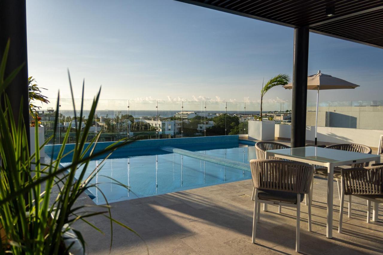 New & Equipped Apartment Steps From The Beach With Pool Jacuzzi By Yeah Playa del Carmen Buitenkant foto