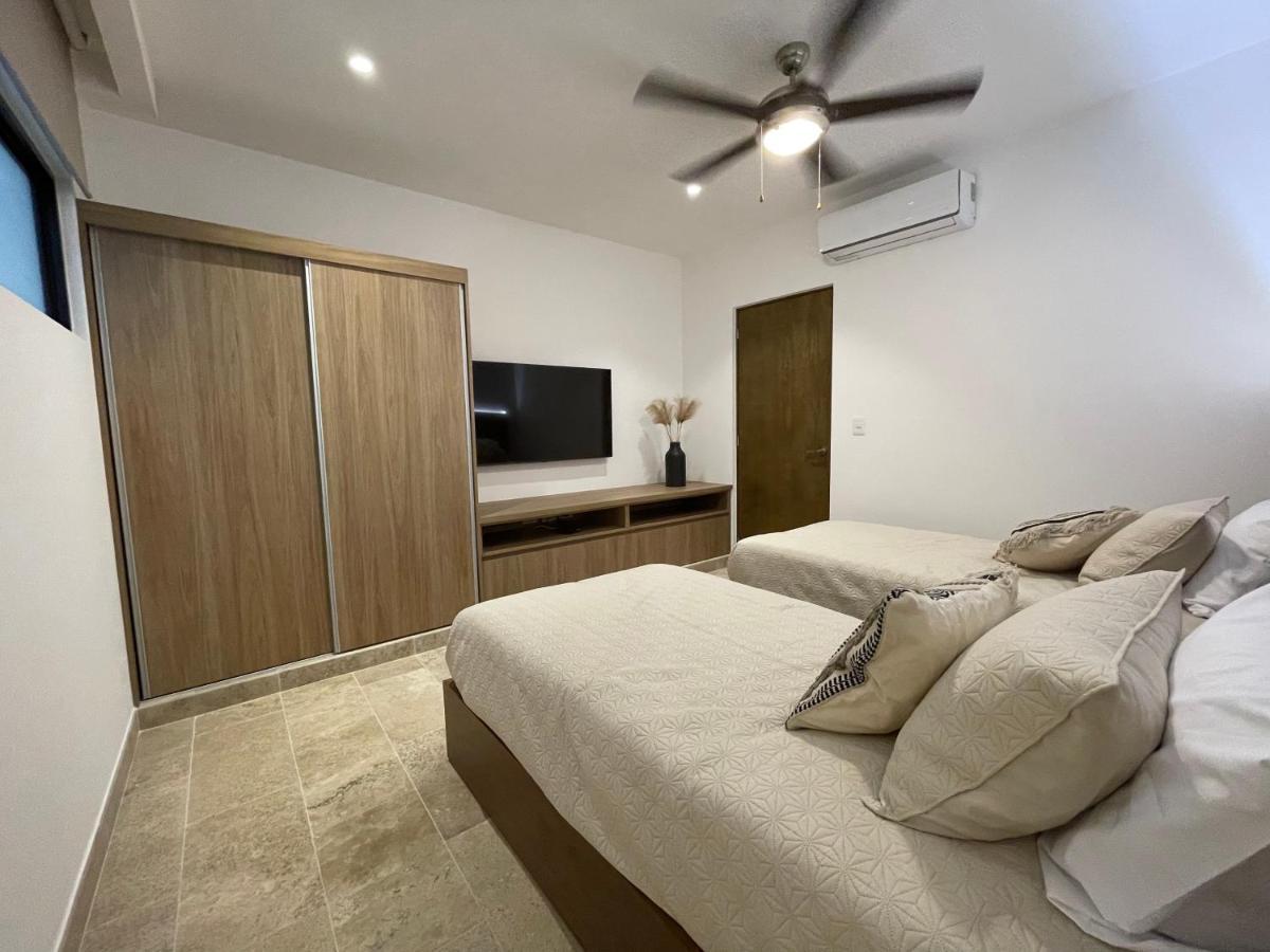 New & Equipped Apartment Steps From The Beach With Pool Jacuzzi By Yeah Playa del Carmen Buitenkant foto