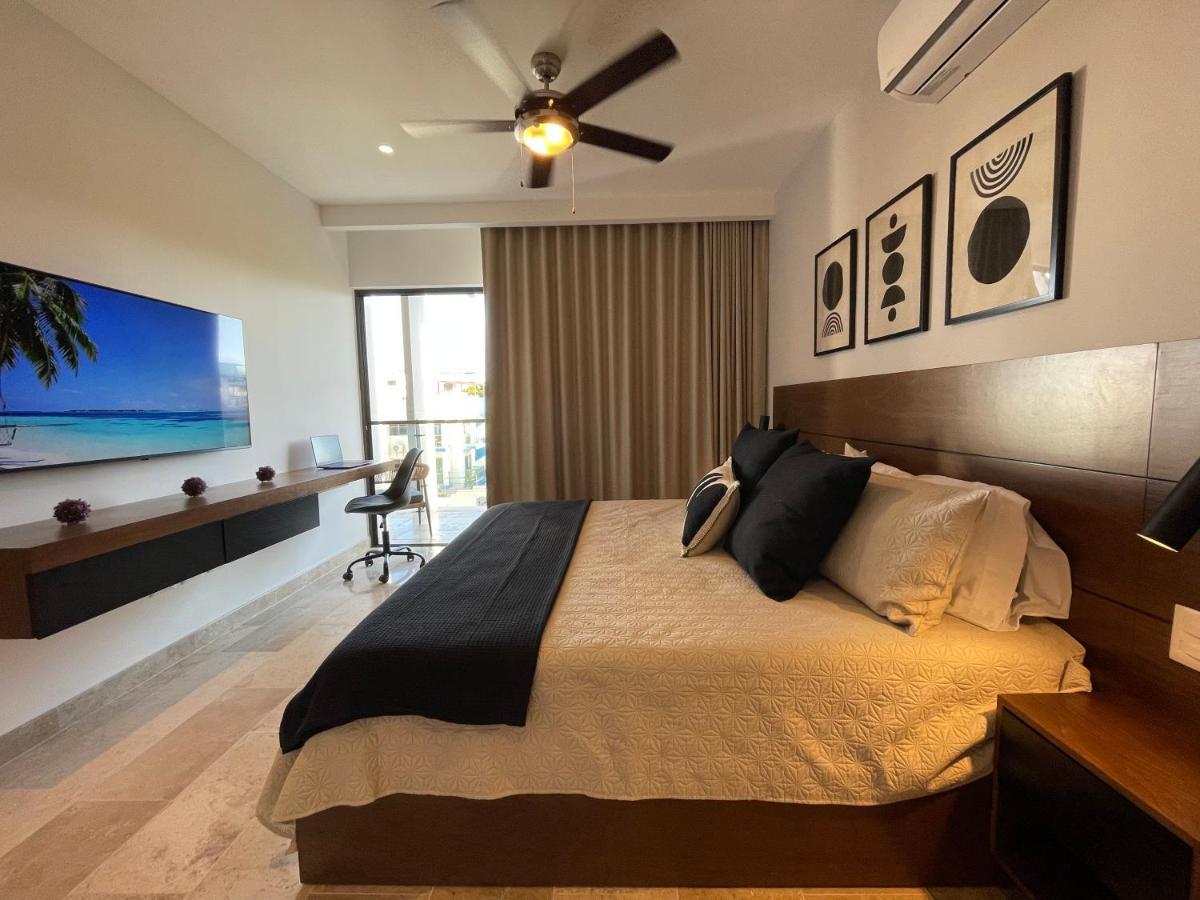 New & Equipped Apartment Steps From The Beach With Pool Jacuzzi By Yeah Playa del Carmen Buitenkant foto