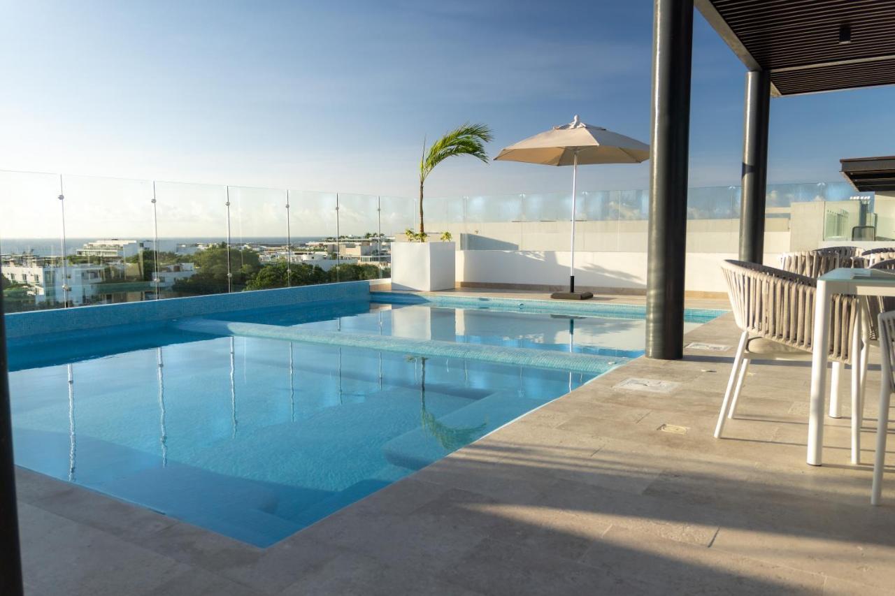 New & Equipped Apartment Steps From The Beach With Pool Jacuzzi By Yeah Playa del Carmen Buitenkant foto