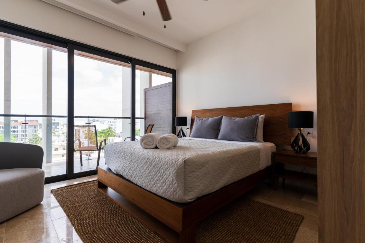 New & Equipped Apartment Steps From The Beach With Pool Jacuzzi By Yeah Playa del Carmen Buitenkant foto