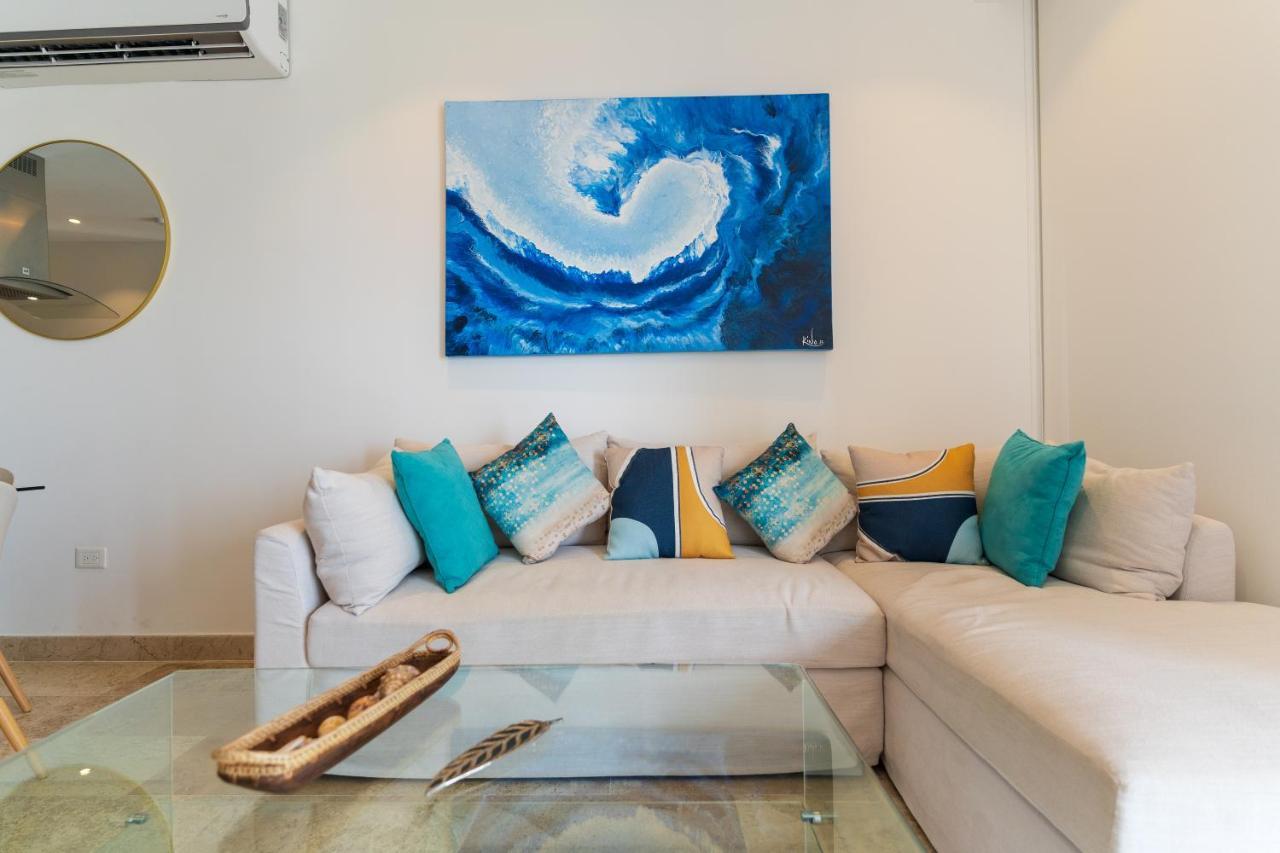 New & Equipped Apartment Steps From The Beach With Pool Jacuzzi By Yeah Playa del Carmen Buitenkant foto